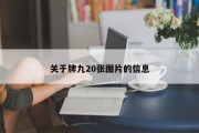 关于牌九20张图片的信息