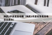 神武2手游龙宫攻略（神武2手游龙宫竞技场怎么高分）