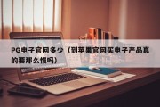 PG电子官网多少（到苹果官网买电子产品真的要那么慢吗）