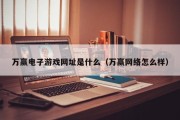 万赢电子游戏网址是什么（万赢网络怎么样）